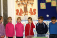 Mikulás az iskolában 1.a 2013