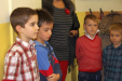 Mikulás az iskolában 1.b 2013