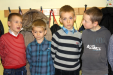 Mikulás az iskolában 1.b 2013