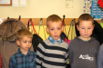 Mikulás az iskolában 1.b 2013