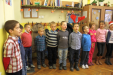 Mikulás az iskolában 1.b 2013