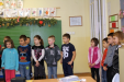 Mikulás az iskolában 2015 1. osztály