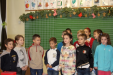 Mikulás az iskolában 2015 1. osztály