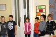 Mikulás az iskolában 2015 1. osztály