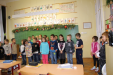 Mikulás az iskolában 2015 1. osztály