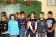 Mikulás az iskolában 2015 1. osztály