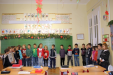 Mikulás az iskolában 2015 1. osztály