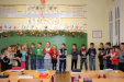 Mikulás az iskolában 2015 1. osztály