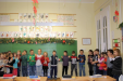 Mikulás az iskolában 2015 1. osztály