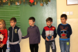 Mikulás az iskolában 2015 1. osztály
