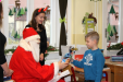 Mikulás az iskolában 2015 1. osztály