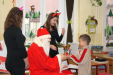 Mikulás az iskolában 2015 1. osztály