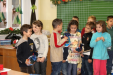 Mikulás az iskolában 2015 1. osztály