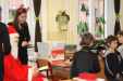 Mikulás az iskolában 2015 1. osztály