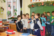Mikulás az iskolában 2015 1. osztály