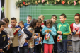 Mikulás az iskolában 2015 1. osztály
