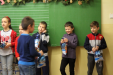 Mikulás az iskolában 2015 1. osztály