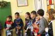 Mikulás az iskolában 2015 1. osztály