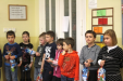 Mikulás az iskolában 2015 1. osztály