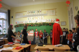Mikulás az iskolában 2015 1. osztály