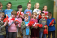 Mikulás az iskolában 2015 1. osztály