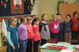 Mikulás az iskolában 2015 2. osztály