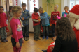 Mikulás az iskolában 2015 2. osztály