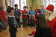 Mikulás az iskolában 2015 2. osztály