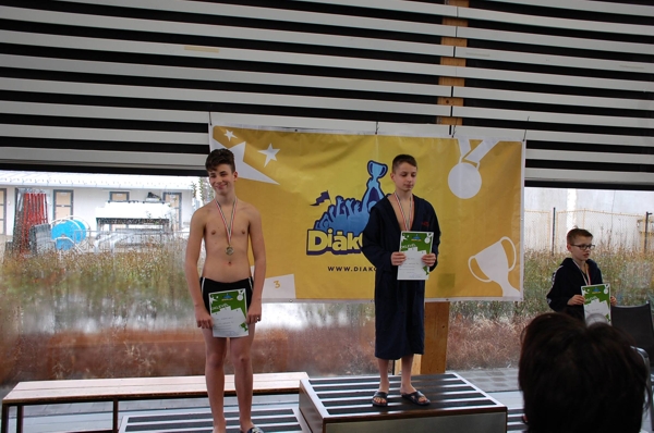 Úszás Diákolimpia 2016 - Szabados Martin